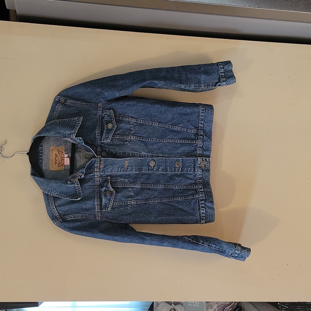 Zara trafaluc denim jacket